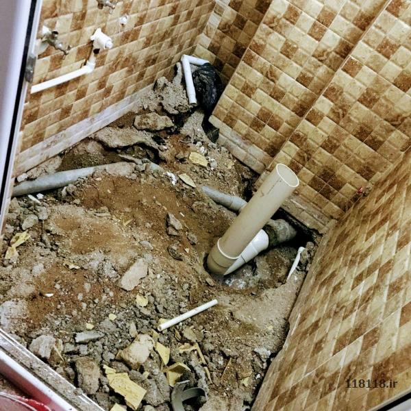 نشت یابی و لوله کشی آب و گاز بطور تضمینی