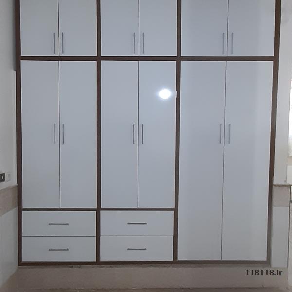 کمد دیواری ثابت ومتحرک وکابینت